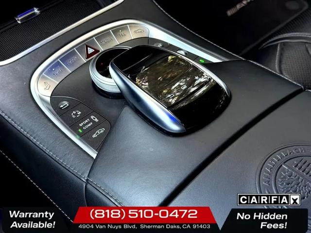 2016 Mercedes-Benz AMG S 63 4MATIC