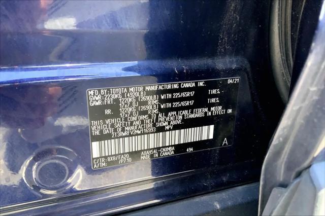 2021 Toyota RAV4 Hybrid XLE