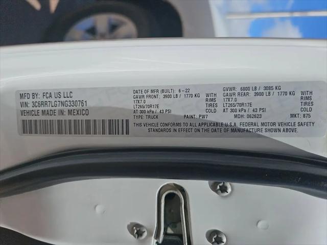 2022 Ram 1500 Classic SLT Crew Cab 4x4 5'7" Box