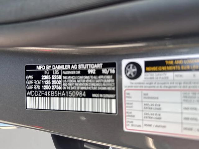 2017 Mercedes-Benz E-CLASS E 300 E 300