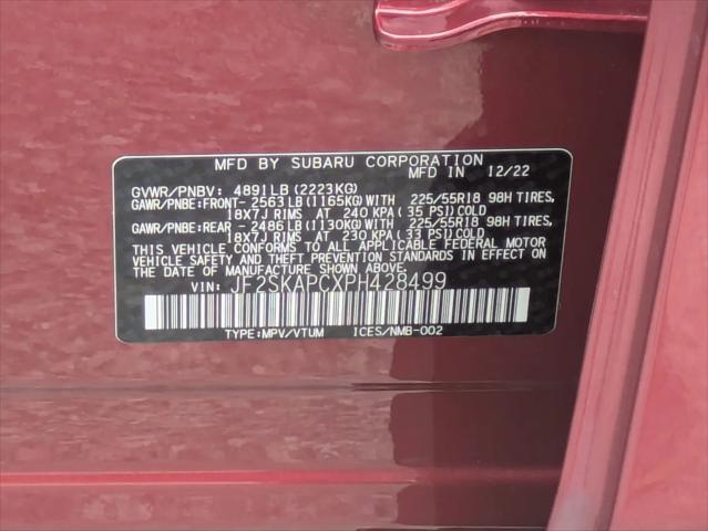 2023 Subaru Forester Limited