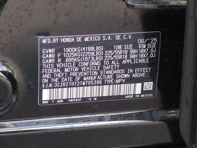 2026 Honda HR-V 2WD EX-L