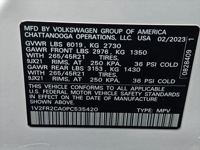 2023 Volkswagen Atlas 3.6L V6 SEL Premium R-Line