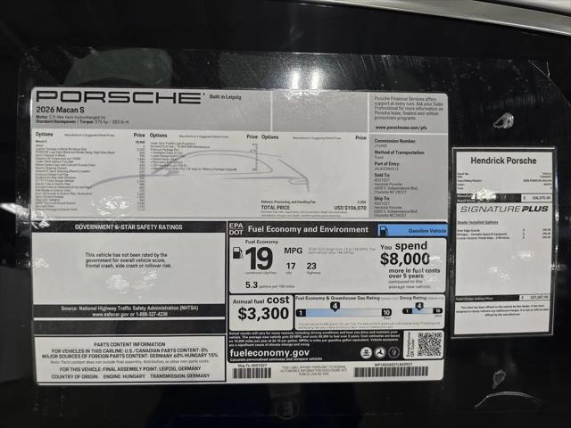2026 Porsche Macan S