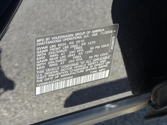 2024 Volkswagen Atlas Cross Sport 2.0T SE w/Technology