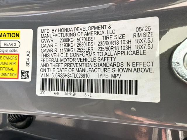 2026 Honda CR-V Hybrid 2WD Sport-L