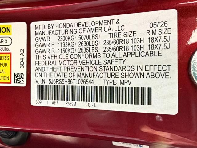2026 Honda CR-V Hybrid 2WD Sport-L