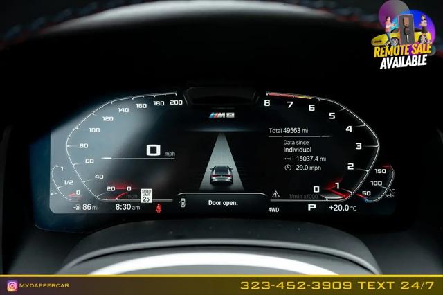 2021 BMW M8 Standard