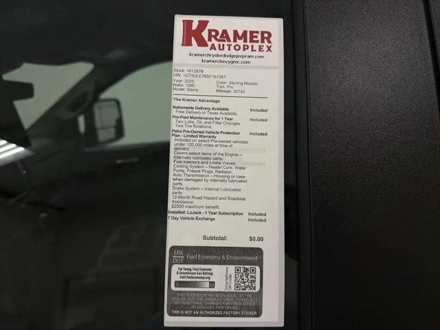2025 GMC Sierra 2500HD 4WD Double Cab Standard Bed Pro