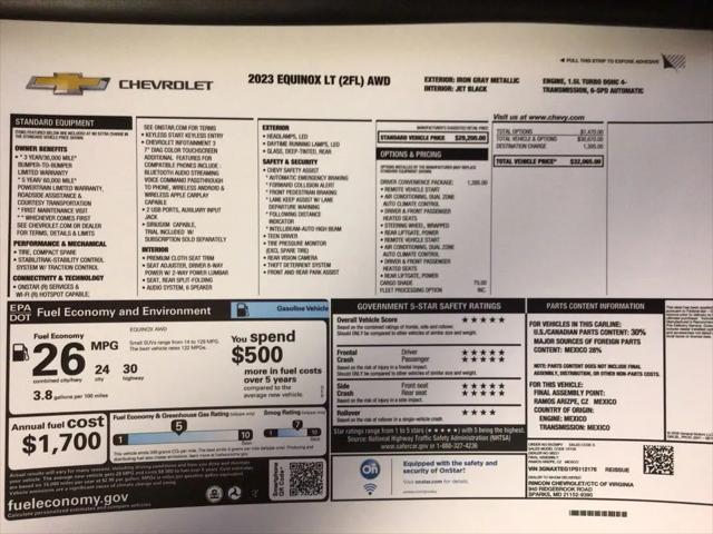 2023 Chevrolet Equinox AWD 2FL