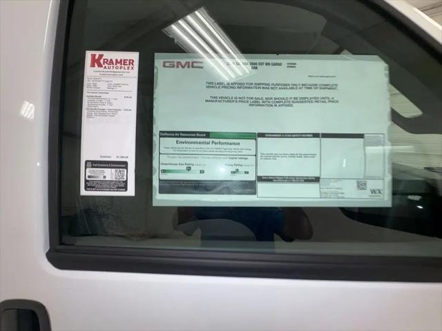 2026 GMC Savana Cargo 2500 Extended Wheelbase, Work Van, RWD