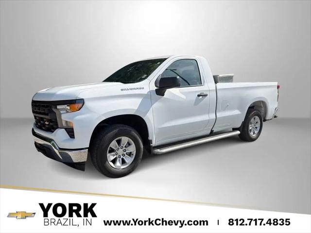 2023 Chevrolet Silverado 1500 2WD Regular Cab Long Bed WT for sale in Brazil, IN