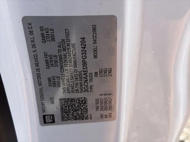 2023 Chevrolet Silverado 1500 2WD Regular Cab Long Bed WT