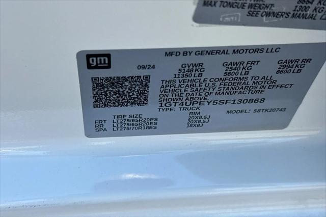 2025 GMC Sierra 2500HD 4WD Crew Cab Standard Bed AT4