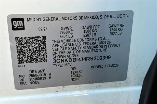 2024 Chevrolet V Blazer eAWD 2LT