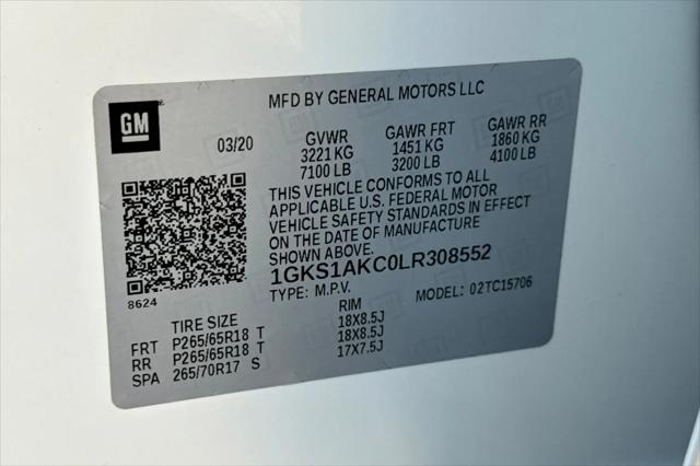 2020 GMC Yukon 2WD SLE