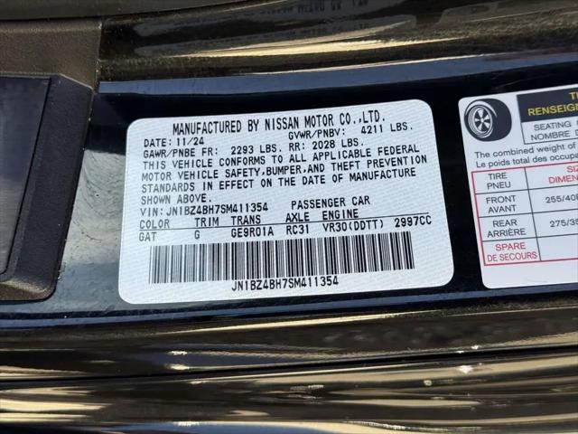 2025 Nissan Z Performance Automatic Transmission