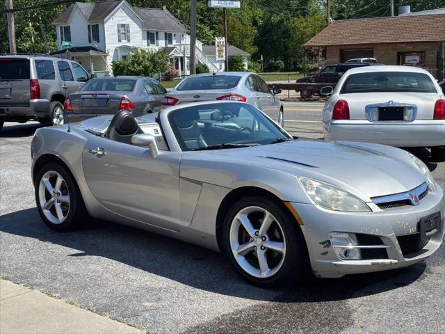 2009 Saturn Sky Ruby Red SE