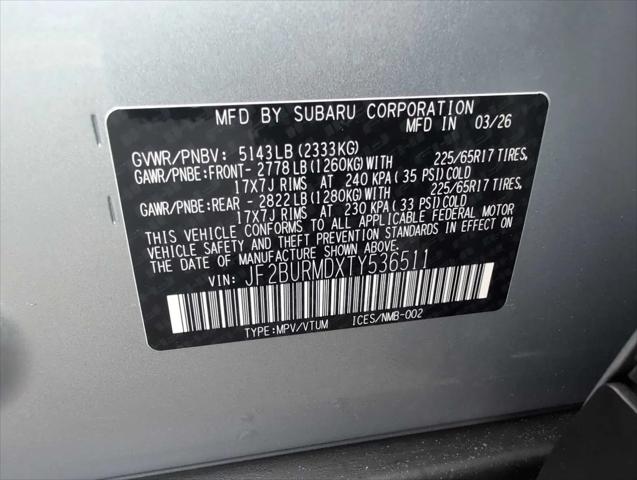 2026 Subaru Outback Wilderness