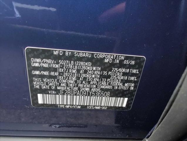 2026 Subaru Outback Premium