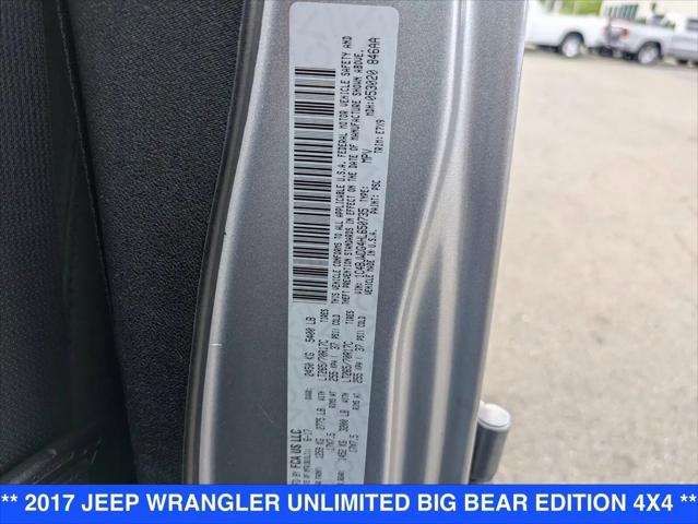 2017 Jeep Wrangler Unlimited Big Bear 4x4