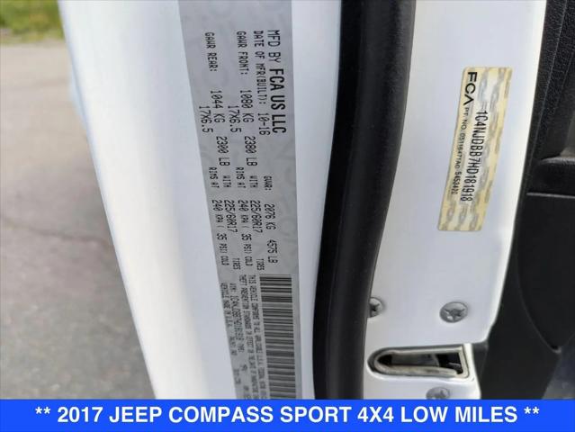 2017 Jeep Compass Sport 4x4
