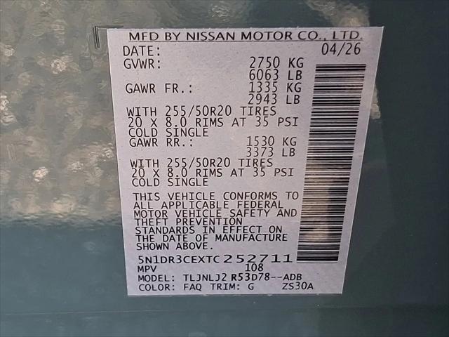 2026 Nissan Pathfinder SL