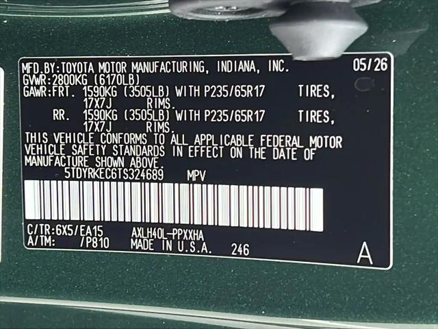 2026 Toyota Sienna XLE