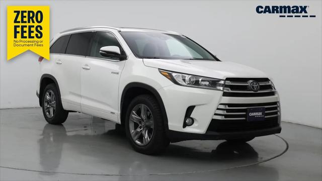 2017 Toyota Highlander Hybrid Limited Platinum for sale in Tolleson, AZ