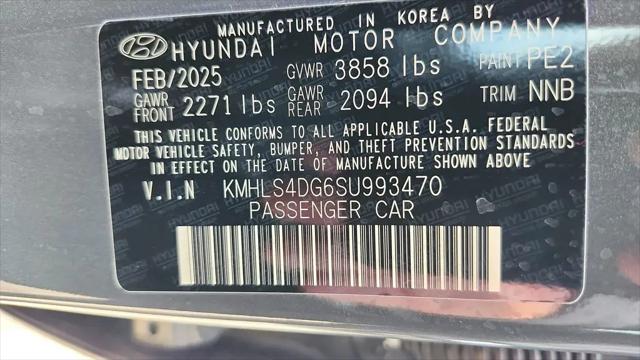 2025 Hyundai Elantra SEL Convenience