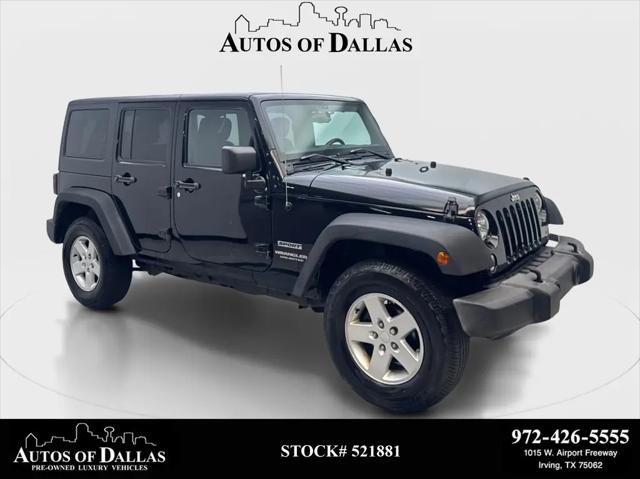 2015 Jeep Wrangler Unlimited Sport for sale in Irving, TX
