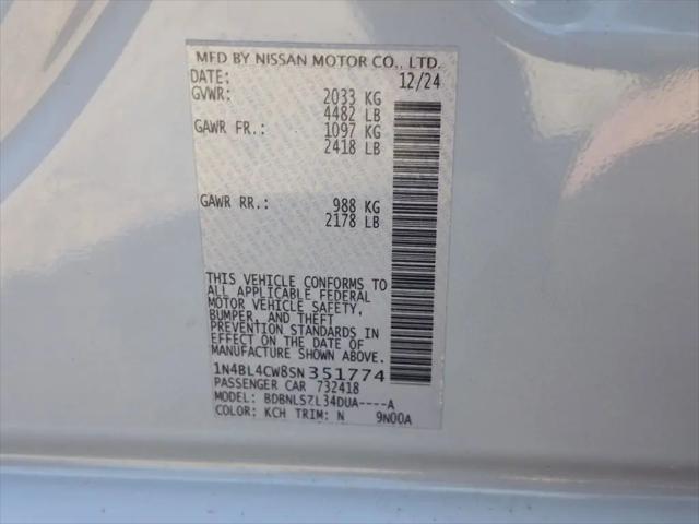 2025 Nissan Altima SR AWD