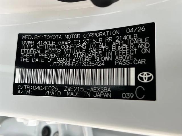 2026 Toyota Corolla Hybrid Hybrid SE