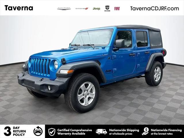 2022 Jeep Wrangler Unlimited Sport S 4x4 for sale in Plantation, FL
