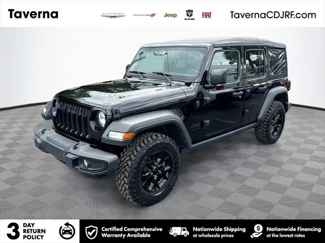 2023 Jeep Wrangler 4-Door Willys Sport 4x4 for sale in Plantation, FL
