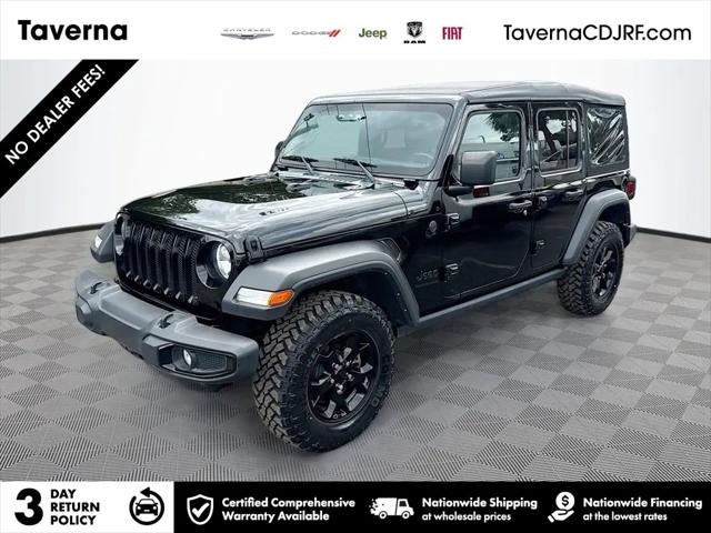 2023 Jeep Wrangler 4-Door Willys Sport 4x4 for sale in Plantation, FL