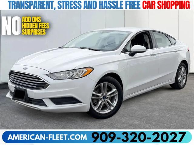 2018 Ford Fusion SE for sale in Fontana, CA