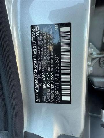 2003 Mercedes-Benz C 240 C 240
