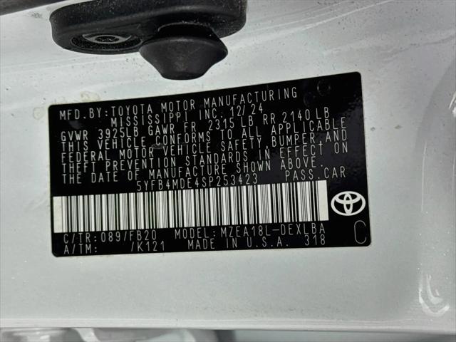 2025 Toyota Corolla LE