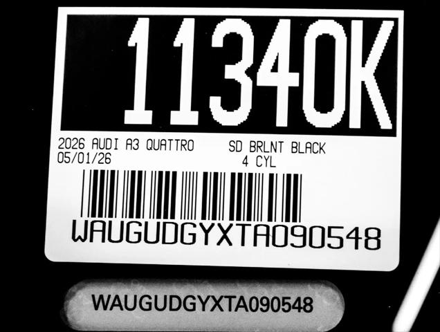 2026 Audi A3 Premium 40 TFSI quattro S tronic
