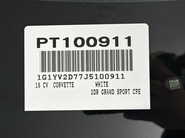 2018 Chevrolet Corvette Grand Sport