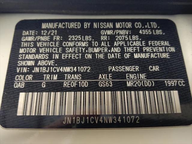 2022 Nissan Rogue Sport SL FWD Xtronic CVT