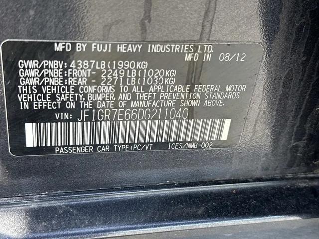 2013 Subaru Impreza WRX Base