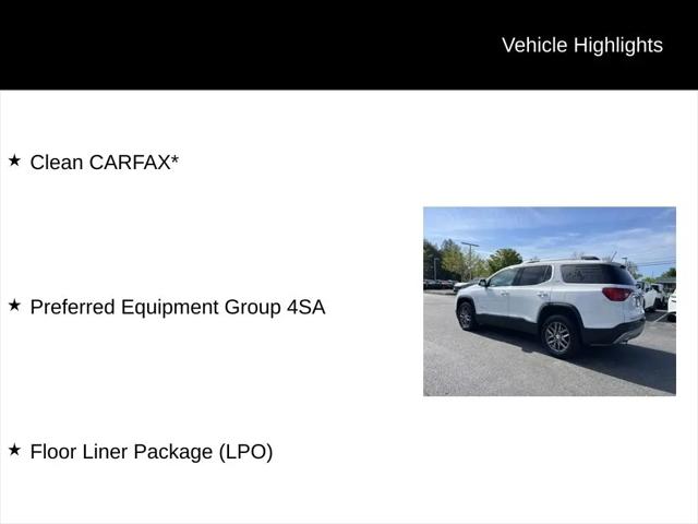 2019 GMC Acadia SLT-1