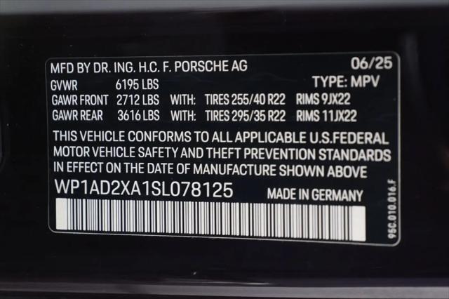 2025 Porsche Macan Electric Macan Electric