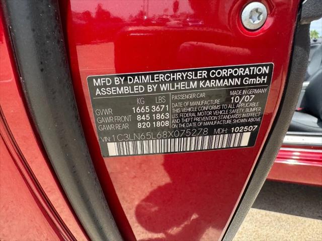 2008 Chrysler Crossfire Limited