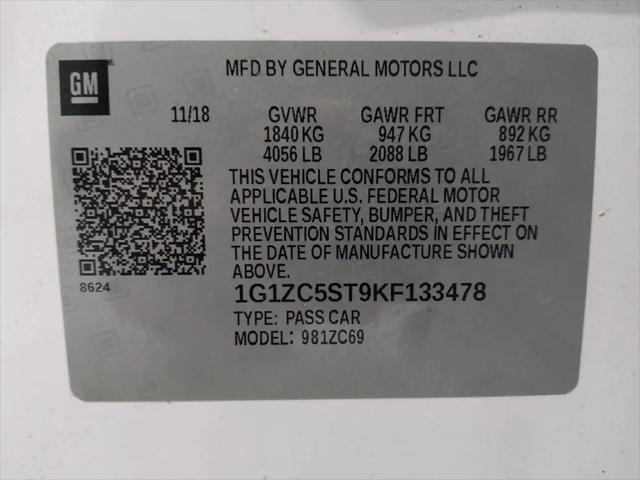 2019 Chevrolet Malibu 1FL