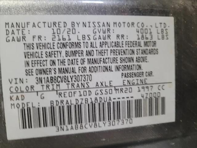 2020 Nissan Sentra SV Xtronic CVT