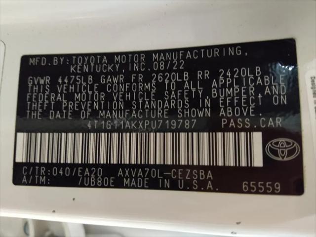 2023 Toyota Camry SE