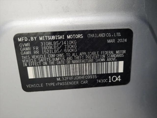 2024 Mitsubishi Mirage G4 SE
